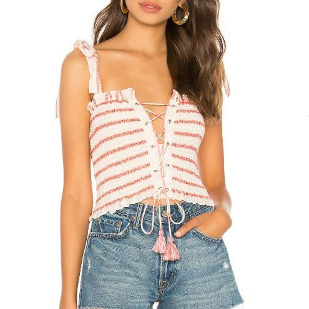 Electric Love Smocked Top - Free People